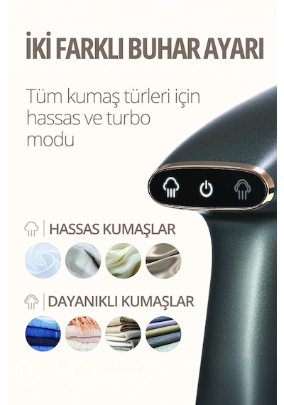 Kiwi KSI-670N 1800 W Portatif Buharlı Kırışıklık