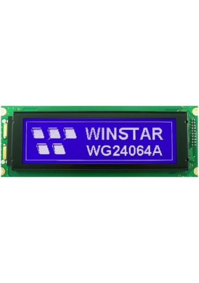 Winstar Wg24064a-tmı-tz , 240x64 ,mavi Led,grafik Lcd