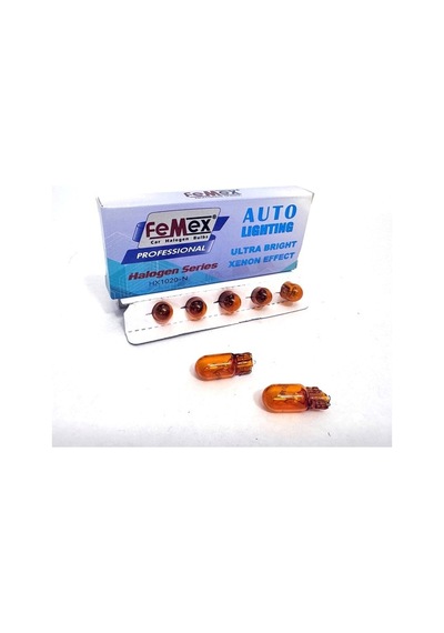 Femex T10 W5w Park Aydınlatma Naturel Turuncu 10'lu Paket