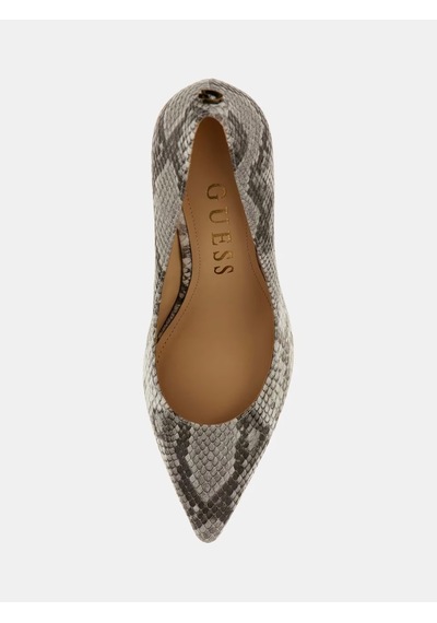 Guess Dabbey Piton Desenli Kadın Topuklu Ayakkabı Flpdb4ele08 Çok Renkli