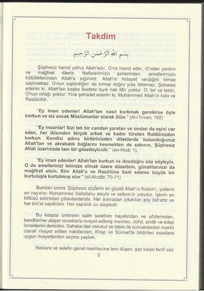 Salih Selefin Menhec Ve Ahlakı Behcetu'l-asar Mine's-selefi'l...