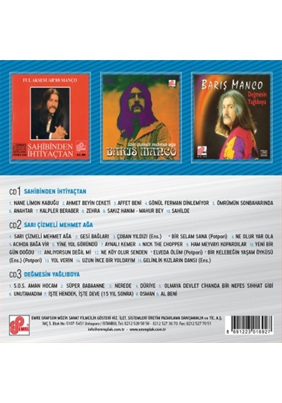 Barış Manço - Arşiv Serisi 3 3 CD