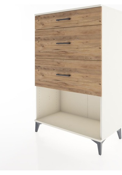 Hyperion Dolap 3 Çekmeceli 88x44x134 Aytaşı-çam Aytaşı