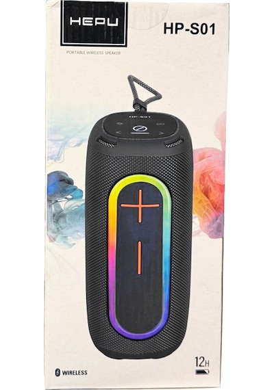 Hepu Hp-s01 20w Taşınabilir Kablosuz Bluetooth Hoparlör