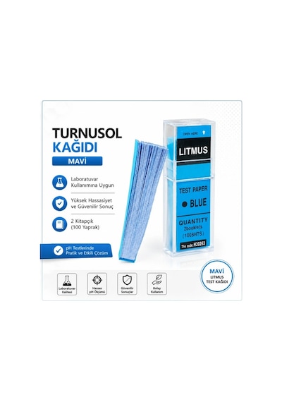 Turnusol Kağidi Mavi