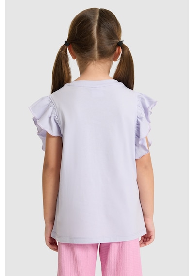 U.s. Polo Assn. Kız Çocuk Lila Tişört 50325657-vr034