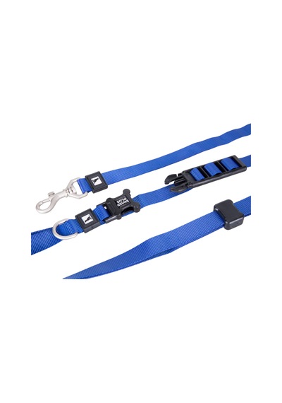 Swissplus Urban Paws Deep Ocean Blue Hands-free Ayarlanabilir Köpek Kordonu 20mm Mavi