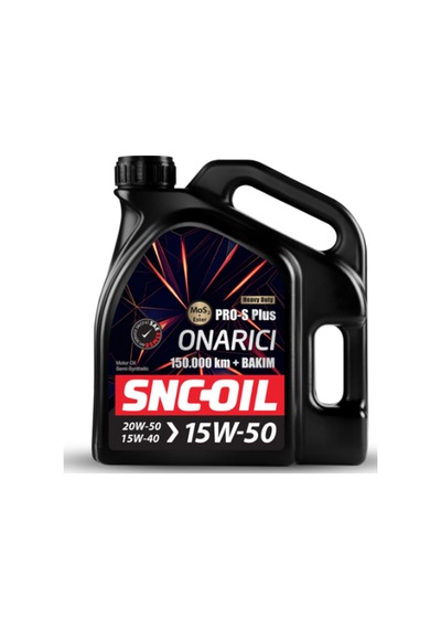Snc-oıl 150.000 Km + Bakım Pro-s Plus Onarıcı 15w-50 Motor Yağı 4 Litre