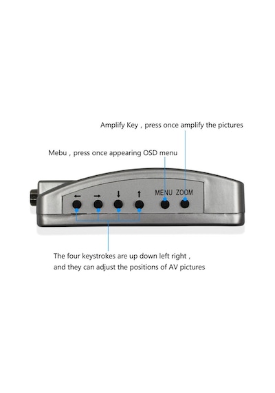 Primex Sl-av201 Vga To Vıdeo Çevirici, Vga To Svideo, Rca Görüntü Çevirici