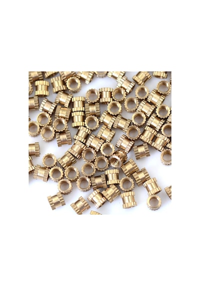 M3 Iç Somun Insert Çakma Somunu M 3 Pirinç Somunları 50 Adet 5X4M