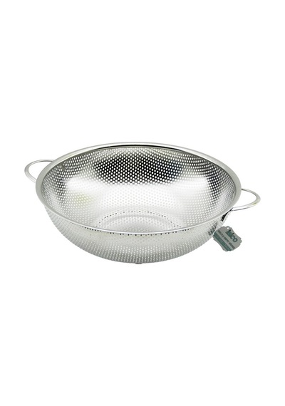 28cm Metal Kulplu Çelik Sepet Süzgeç İnce Tel Ayaklı 5570 Çok renkli