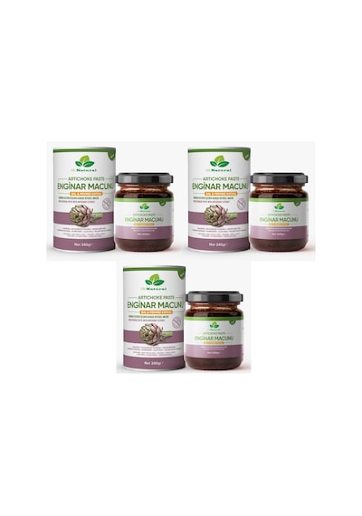 Dr. Natural Enginar Macunu Pekmez ve Bal Katkılı Bitkisel Macun 3 x 240 G
