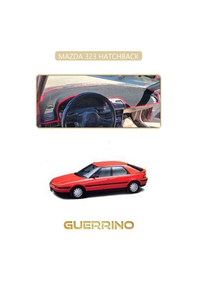 Mazda 323 Hatchbacktorpido Koruma Halısı Bej Kenar