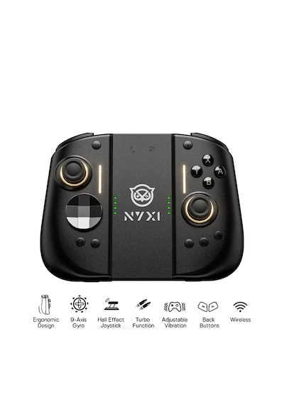 Nyxı Hyperion 3 Joypad Switch 2 Uyumlu Hall Effect Drift Yapmayan Joystick Bluetooth 5.0 Kablosuz Oyun Kolu Joy-con Pro Controller
