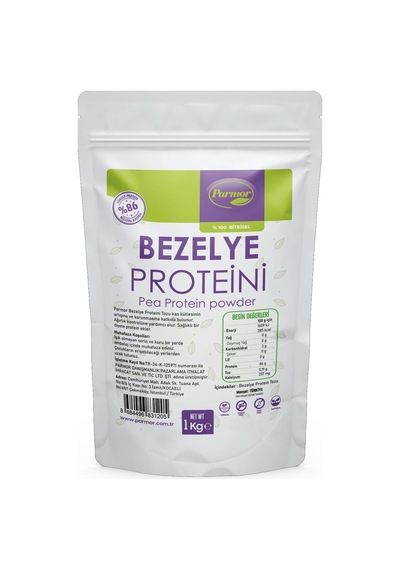 Bezelye Proteini 1 Kg Ahududu