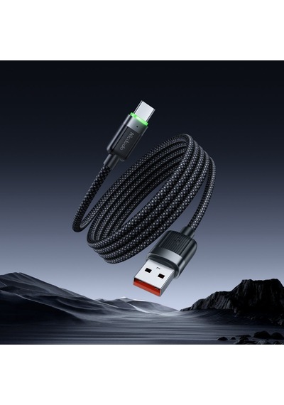 Mcdodo CA-5650 USB Type-C Şarj Kablosu 1.2 M Siyah