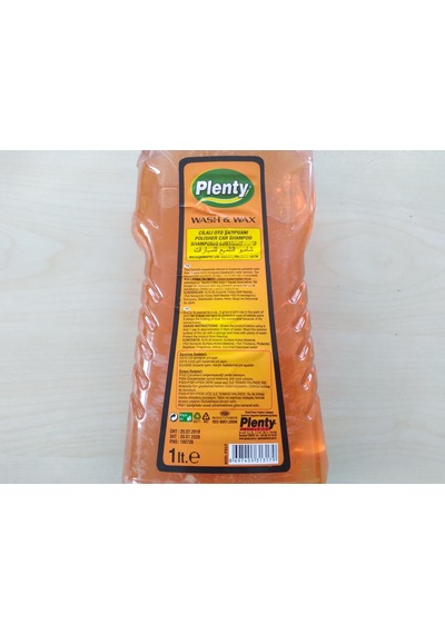 Oto Yıkama Şampuanı Cilalı Plenty 1litre Cilalı Araba Yıkama Şa