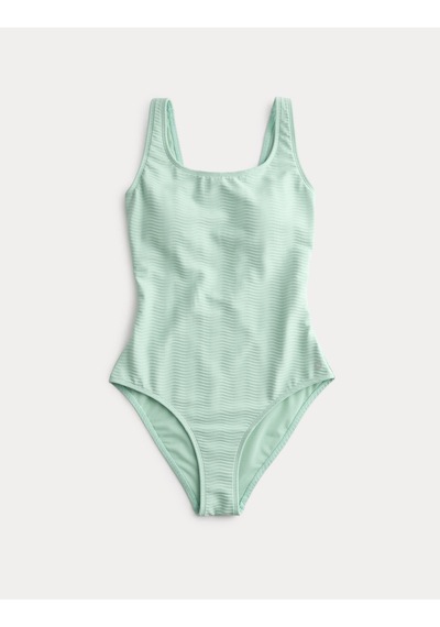 Marks & Spencer Dalga Detaylı Mayo T51007060 Yeşil