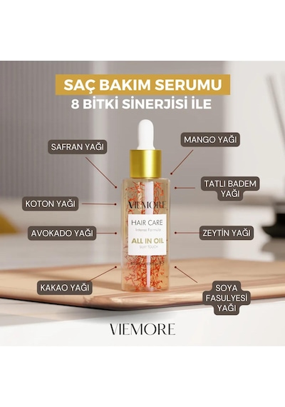 Viemore Safran Bitkili Dökülme Karşıtı Saç Serumu 50 ML Viemore Safran Bitkili Dökülme Karşıtı Saç Serumu 50 ML