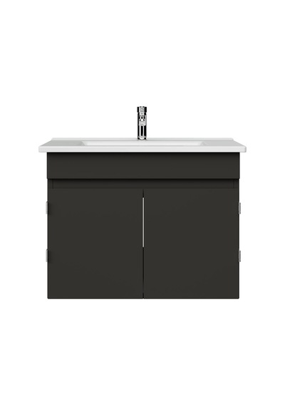 Flexio 65 Cm Kapaklı Katlanabilir Lavabo Dolabı 270 Derece Antrasit Set Flexio 65 Cm Kapaklı Katlanabilir Lavabo Dolabı 270 Derece Antrasit Set