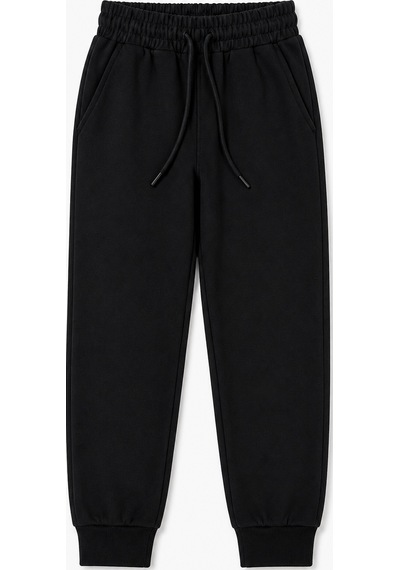 Beniizle Kapüşonlu Unisex Çocuk Eşofman Takımı Siyah