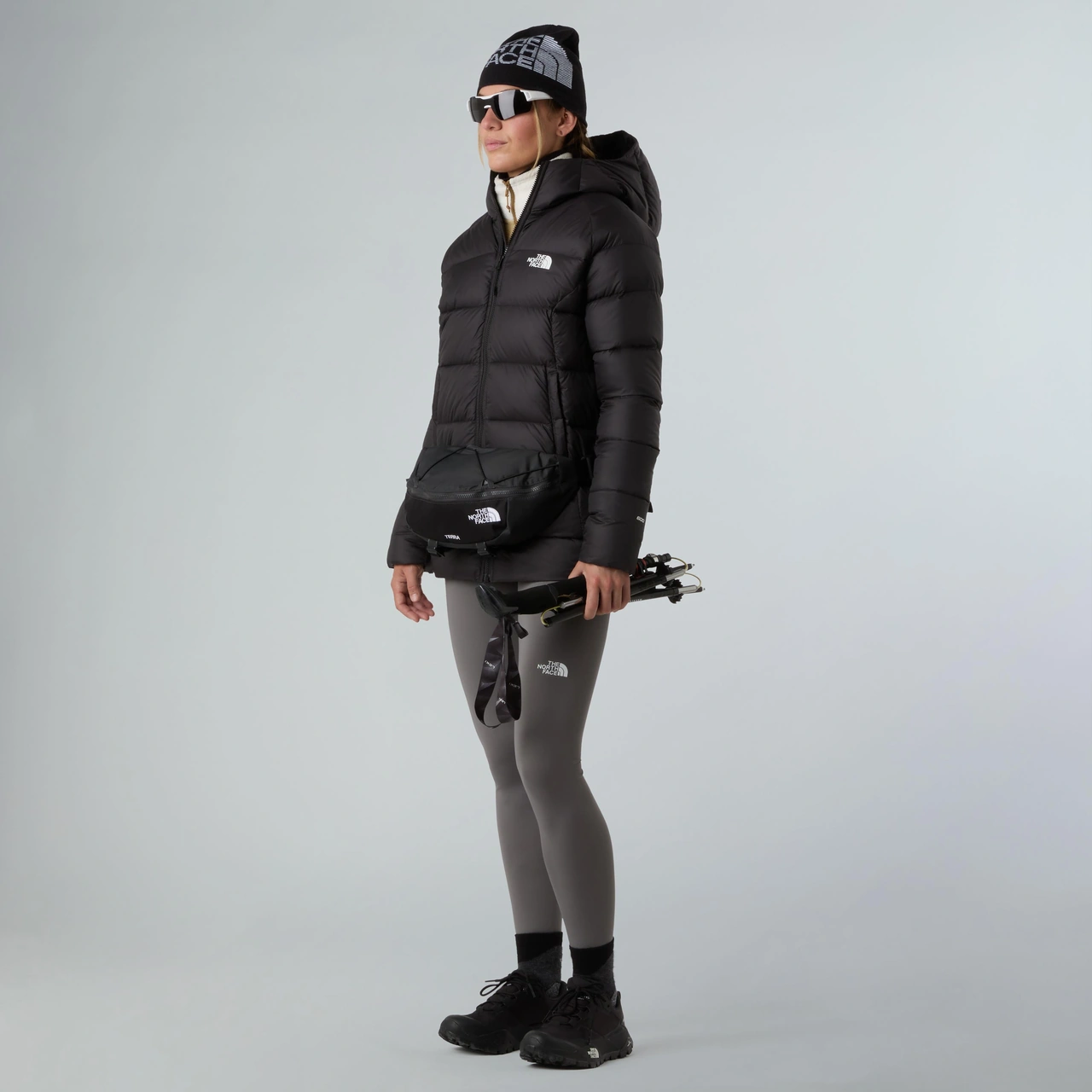 The North Face W Hyalite Down Parka Kadın Mont-30597 Siyah