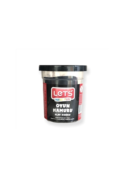 Lets Oyun Hamuru Siyah 115 Gr L8440-10