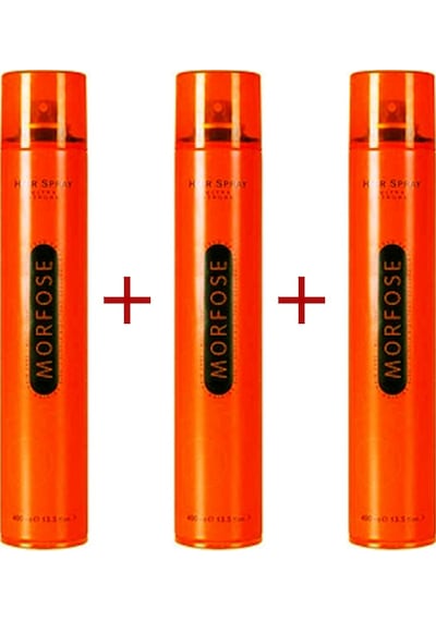 Morfose Ultra Sert Saç Spreyı 3 x 400 ML