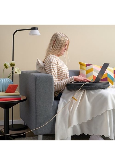 Ikea Rundhult Usb-c - Usb-c Kablo, Bej-mavi, 1.5 M/100 W