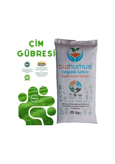Ayrex Biohumus Çim İçin, Organik Gübre, Organik Sertifikalı, Kök Geliştirici, Toprak Düzenleyici, Bitki Besleyic Diğer