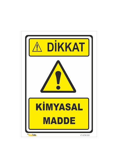 Kimyasal Madde - Isg Levhası