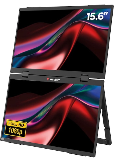 Verbatim Essentials 15,6 Full Hd 1080p Çift Ekran Ips Taşınabilir Dual Monitör