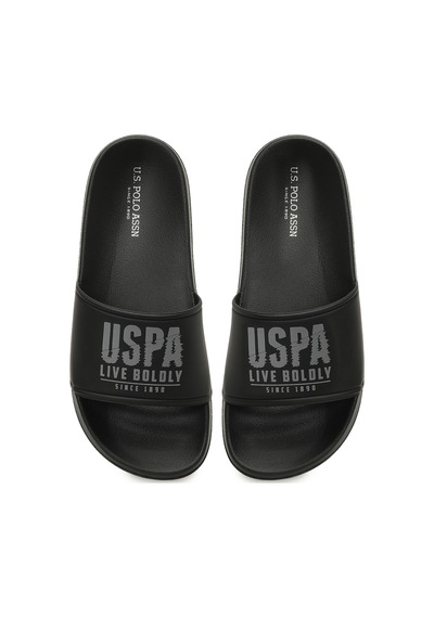 U.S. Polo Assn. Gusty 6fx Siyah Erkek Terlik Siyah