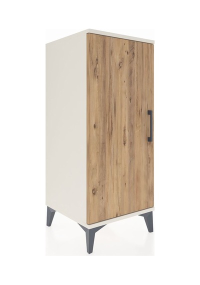 Hyperion Komodin 2 Raflı Tek Kapaklı 44x44x106 Aytaşı-çam Aytaşı