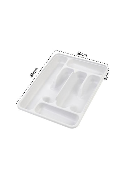 Moonstar Çekmece İçi Kaşıklık 6gözlü Çatal Bıçak Organızer 40x30cm-kş-170 001