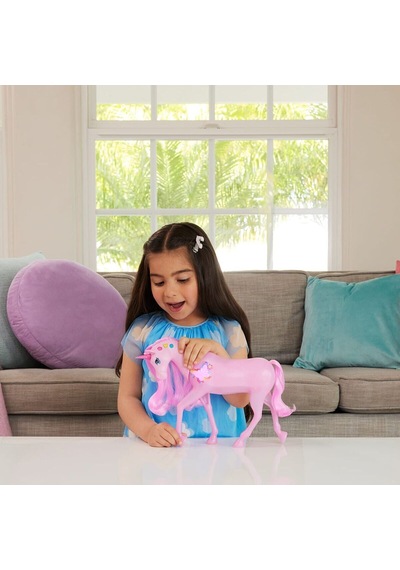 Jcp78 Barbienin Işıltılı Tek Boynuzlu Atı
