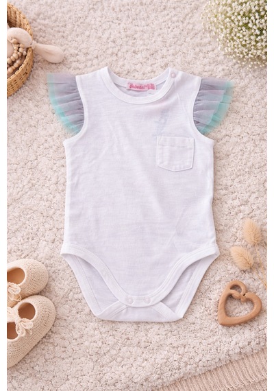 Uğur Bebe Poplin Yazlık Kız Bebek Tulum + Tül Kollu Çıtçıtlı Bady Rahat Şık Premium Kalite 2li Set Ekru Ekru Uğur Bebe Poplin Yazlık Kız Bebek Tulum + Tül Kollu Çıtçıtlı Bady Rahat Şık Premium Kalite 2li Set Ekru Ekru