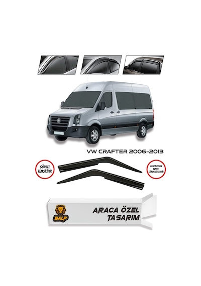 Volkswagen Crafter Cam Rüzgarlığı 2li 2006-2013 Arası