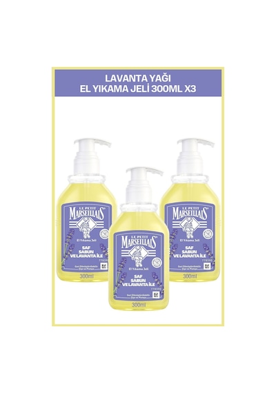 Le Petit Marseillais Lavanta Sıvı Sabun 3 x 300 ML