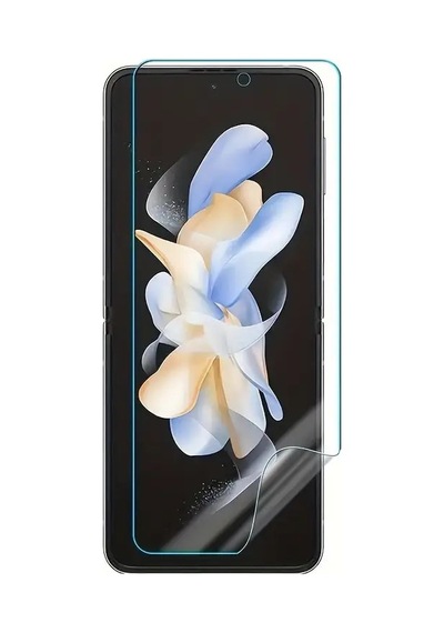 Samsung Galaxy Z Flip 7 Fe Uyumlu Ön+arka Body Şeffaf Ultra Koruyucu Nano Jelatin