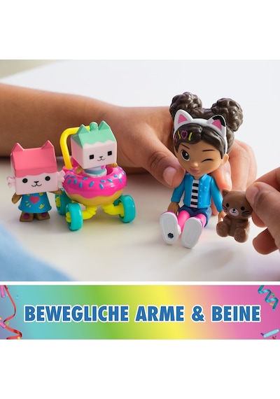 Gabby's Dollhouse Kedi Bakım Figür Seti