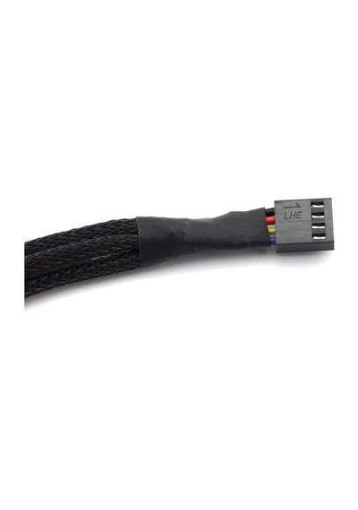 Fan Çoklayıcı Y Pwm Splitter Kablosu 4Pin Dişi 4Pin-2X 3Pin Erkek