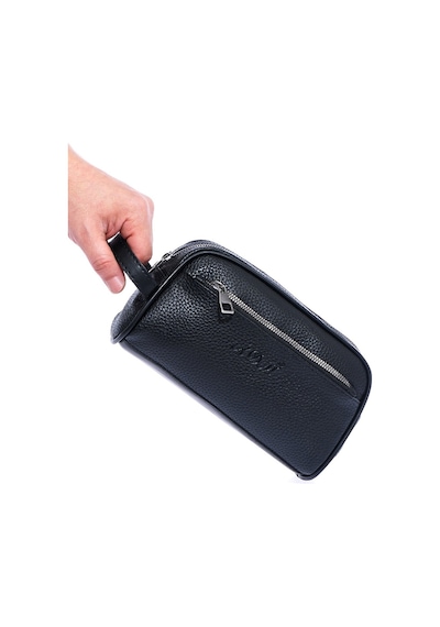 Strong Bag Strong Deri Erkek El Çantası, Erkek Traş Çantası Adm01 Siyah