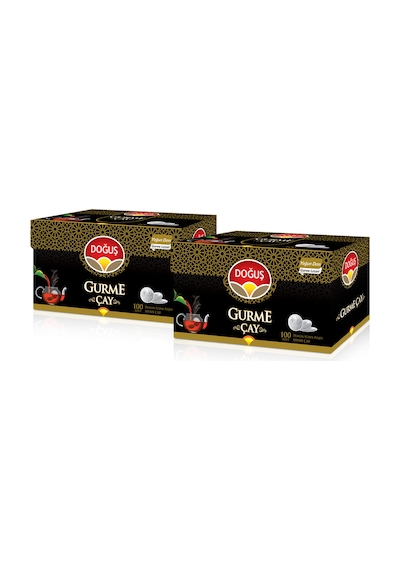 Doğuş Gurme Yoğun Dem Siyah Süzen Demlik Poşet Çay 2'li 100 x 3.2 G