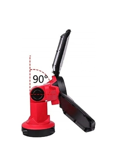 P-8801 Şarjlı Katlanabilir 3xcob Led+ 3w Led Çok Fonksiyonlu Kamp Feneri