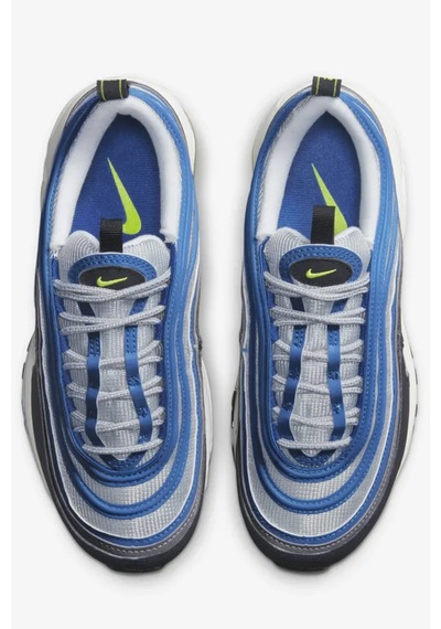 Nike Air Max 97 Reflector Leather Sneaker Hakiki Deri Reflektörlü Günlük Spor Ayakkabı Mavi Nike Air Max 97 Reflector Leather Sneaker Hakiki Deri Reflektörlü Günlük Spor Ayakkabı Mavi