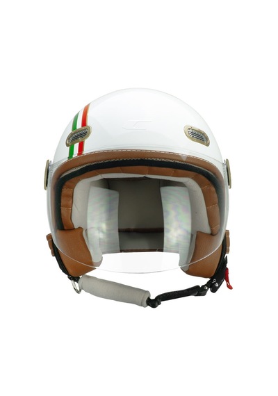 Cgm 191ı Pix Sprint Verde Bianco Rosso Lunga Açık Kask Beyaz-kırmızı-yeşil