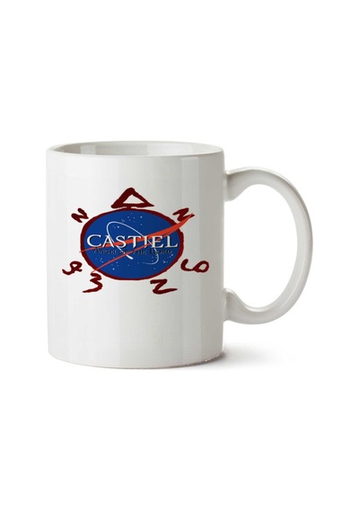 Supernatural - Castiel Angel Of The Lord İki Tarafı Baskılı Kupa Bardak Çok Renkli
