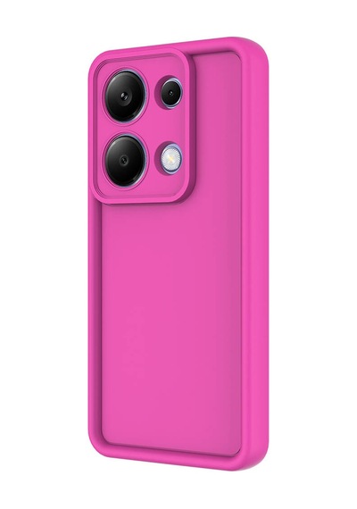 Zore Redmi Note 13 Pro 4g Kılıf Kamera Korumalı Msra Ananas Kapak - Pembe Koyu Pembe Koyu