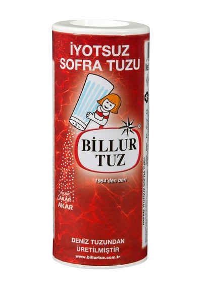 Billur Tuz İyotsuz 250g Deniz Tuzu Yemeklik Sofra Tuzu 6'li Avantaj Paketi - 6 Adet Tarı